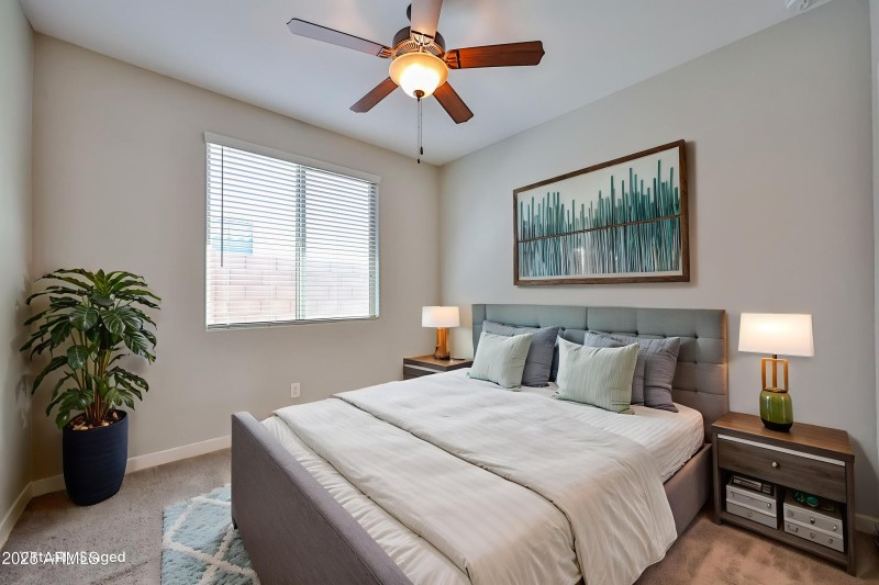 Virtually Staged Bedroom 2