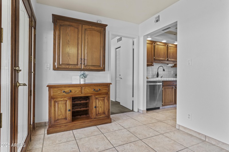 Back Patio Exit area