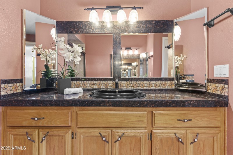 Primary Bath Split Double Sinks