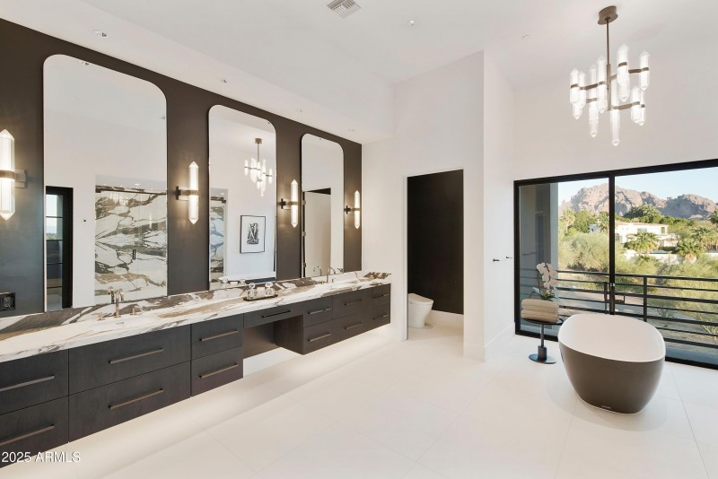 Primary Bathroom Angle 1 - Day