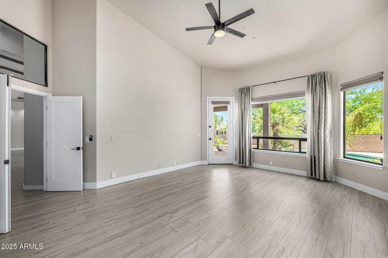 Bedroom with Backyard Access