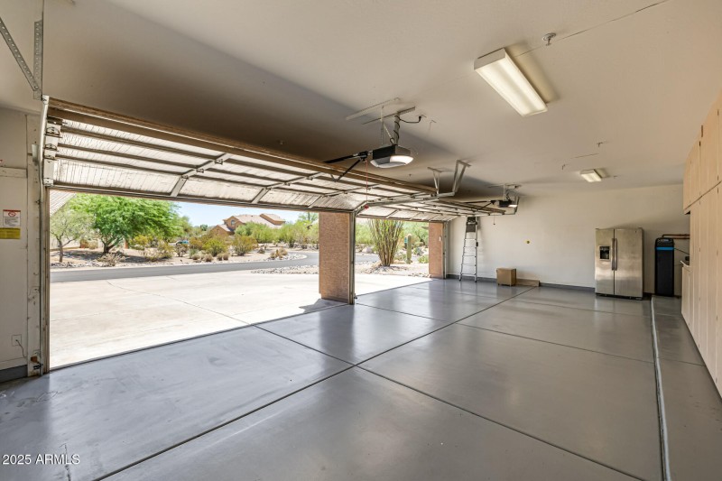 Four-Car Garage with Bonus Storage