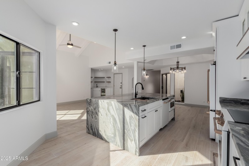 Breakfast Niche facing Kitchen