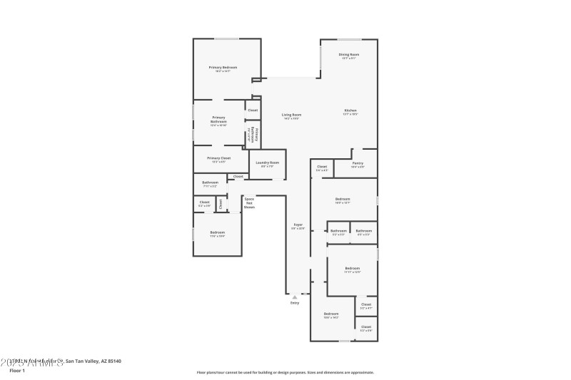 x 1-37082 N Rhinelander Floorplan