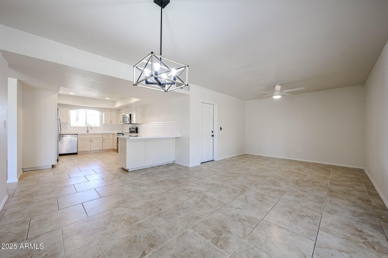 Kitchen and Family Room area