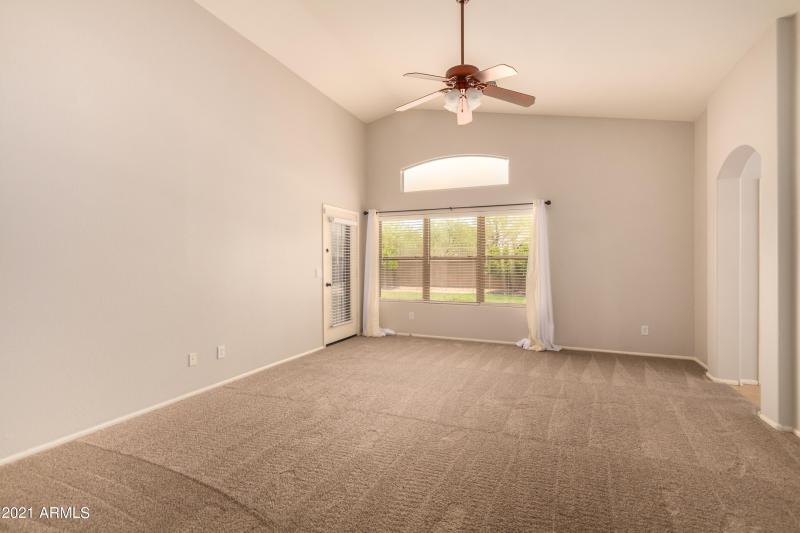 Master bdrm with french doors