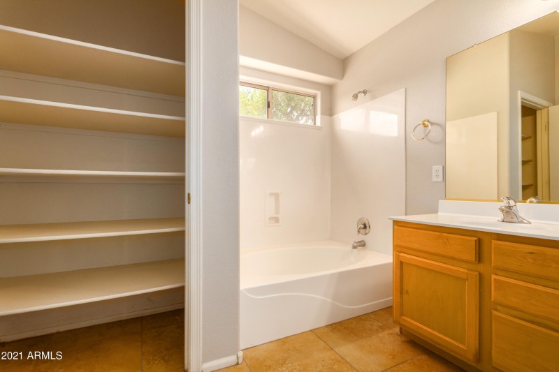 Master bathroom view 2