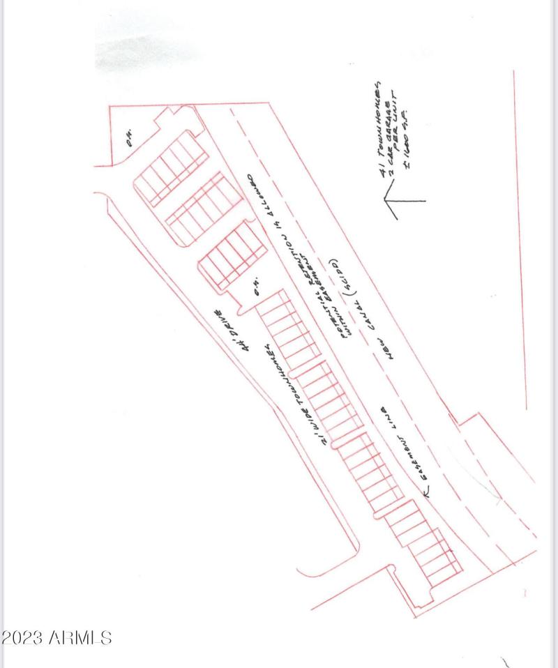 1 Drawing of Aerial view of proposed sit