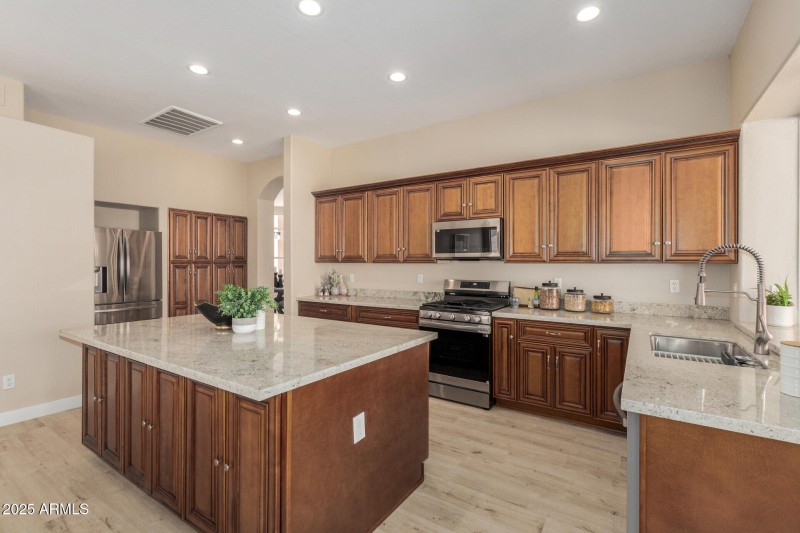 New Appliances/Custom Cabinetry