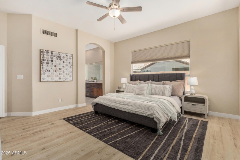 Spacious Primary Bedroom