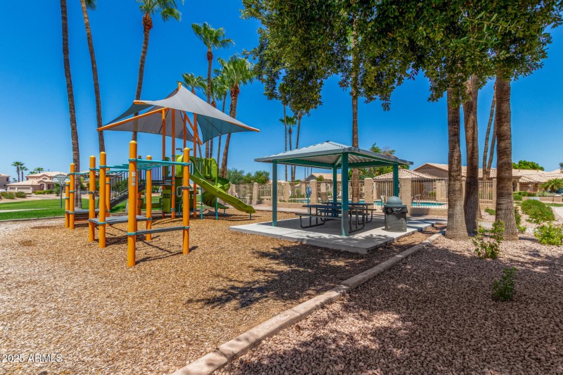 Community Playground with Gazebo