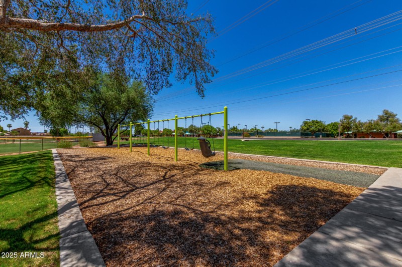 Swings at McQueen Park