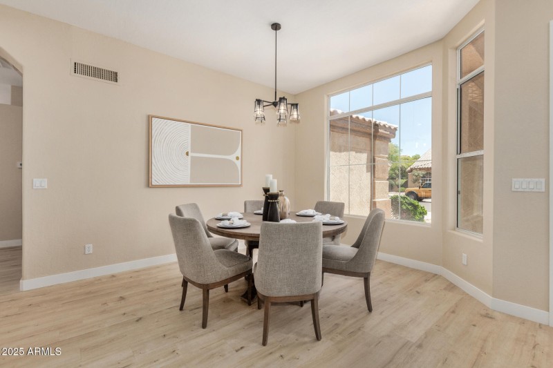 Dining Room w/Massive Window
