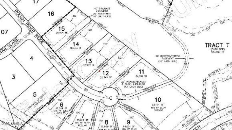 Plat Map - Lot 14