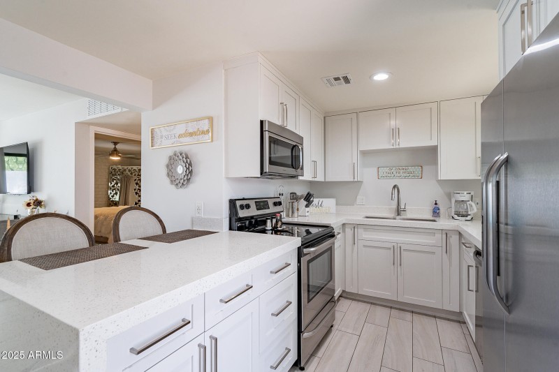 Unit 2 kitchen and bar