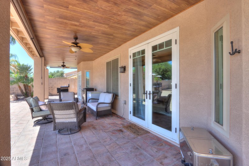 Extended Covered Patio