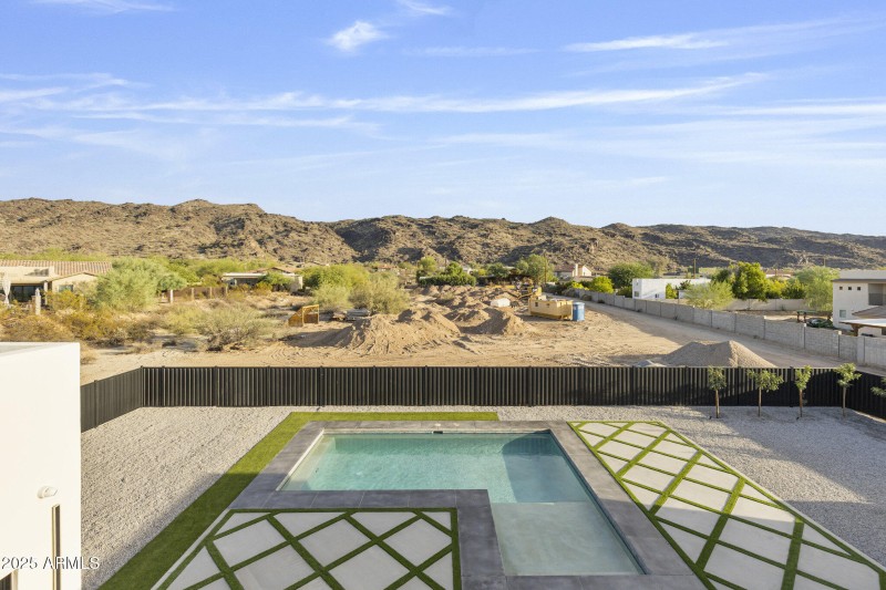 South Mountain Range Backdrop