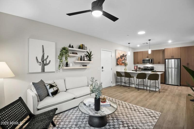 Living Room/Kitchen view