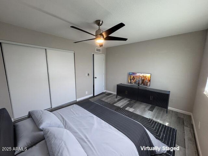 Bedroom Virtually Staged