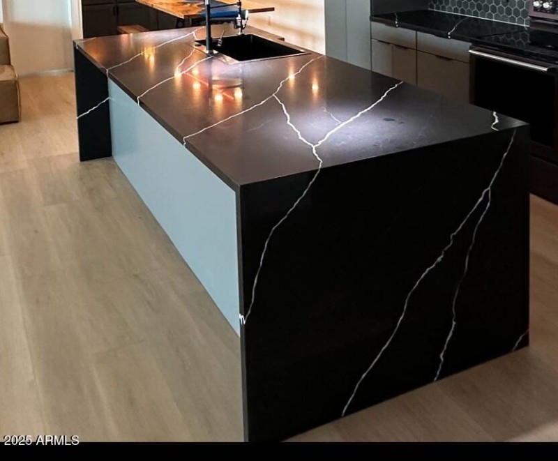 Island and Flooring example