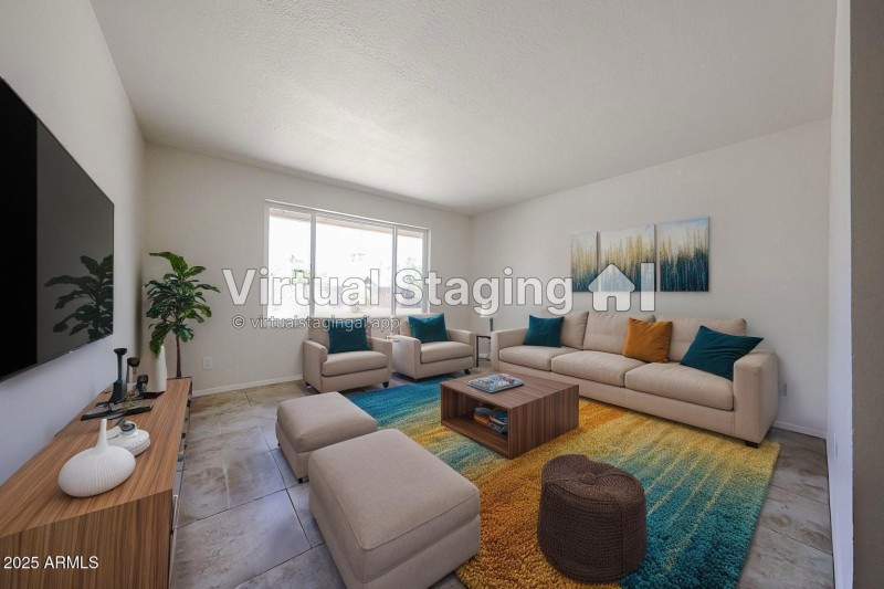 Living Room - Staged