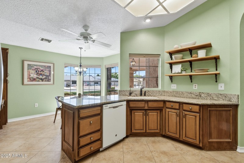 Kitchen towards Eat-In Nook