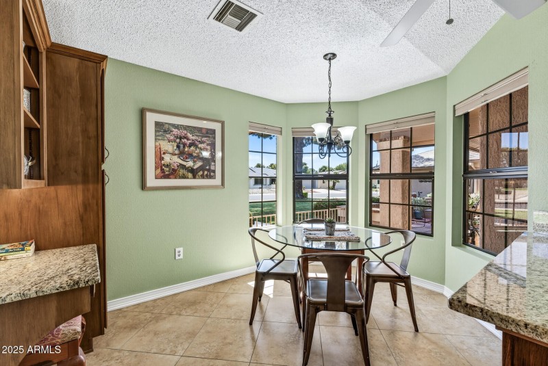 Eat-In Kitchen towards Front Entry