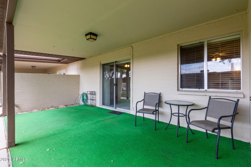 Back Patio