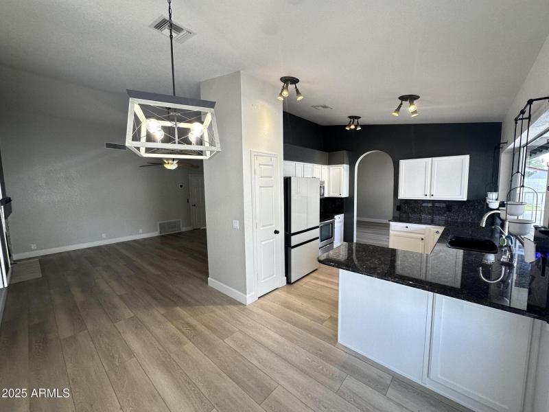 Kitchen and Eat In Dining Area