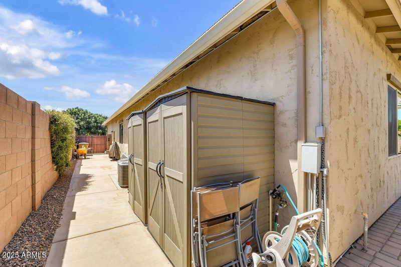 Side Yard and Storage