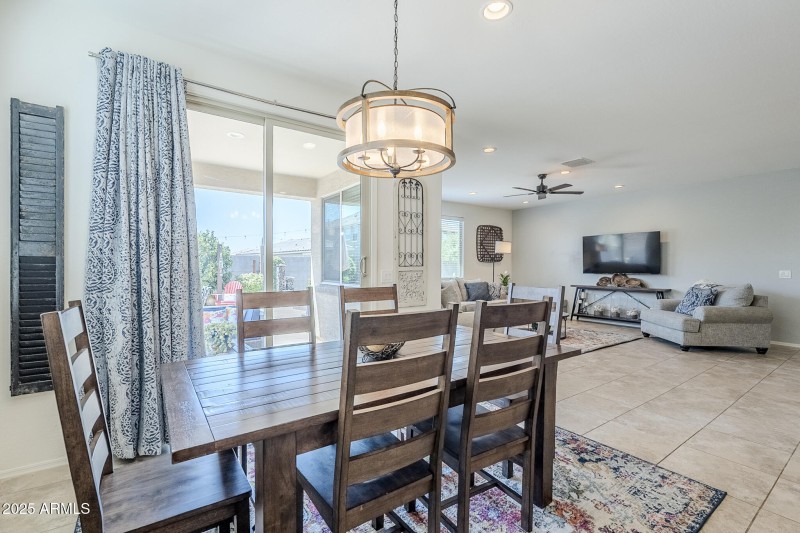 Dining and Living Area