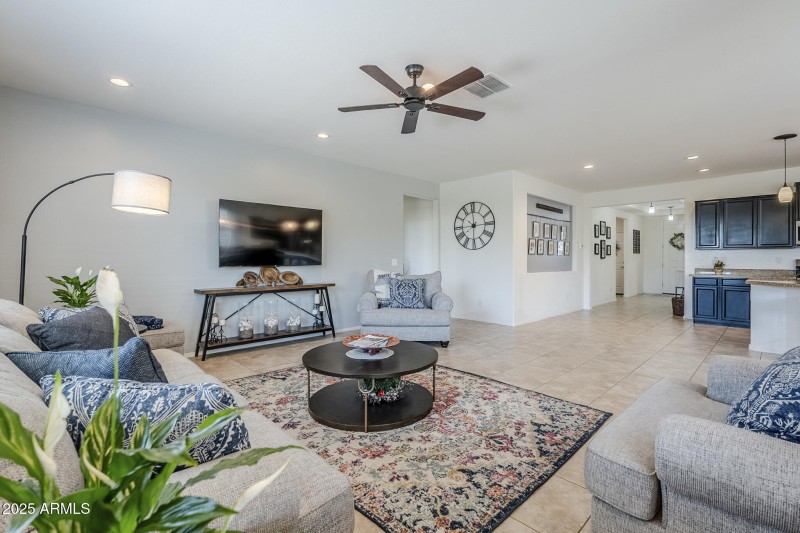 Living Area to Entryway