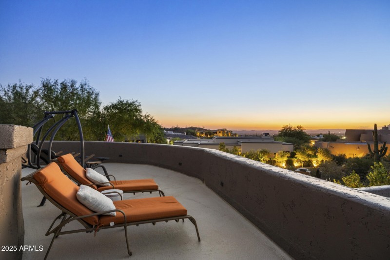 Enjoy the sunset every evening