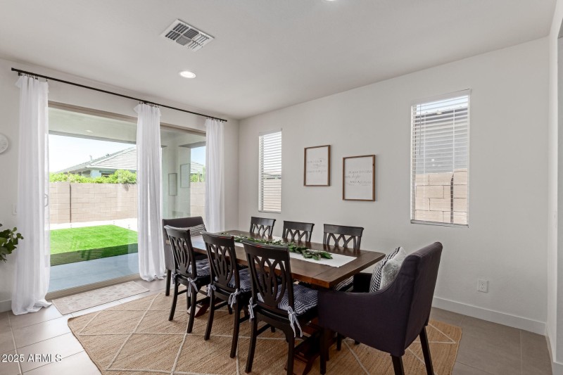 Dining area