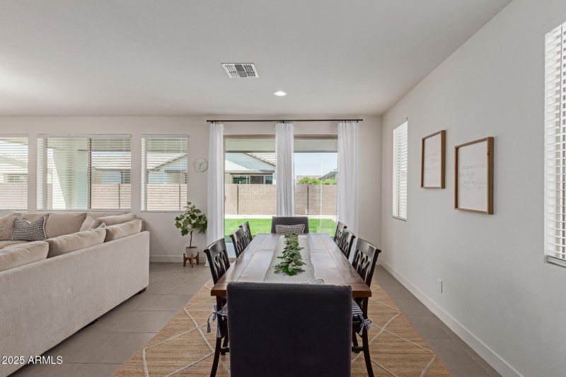 Dining area