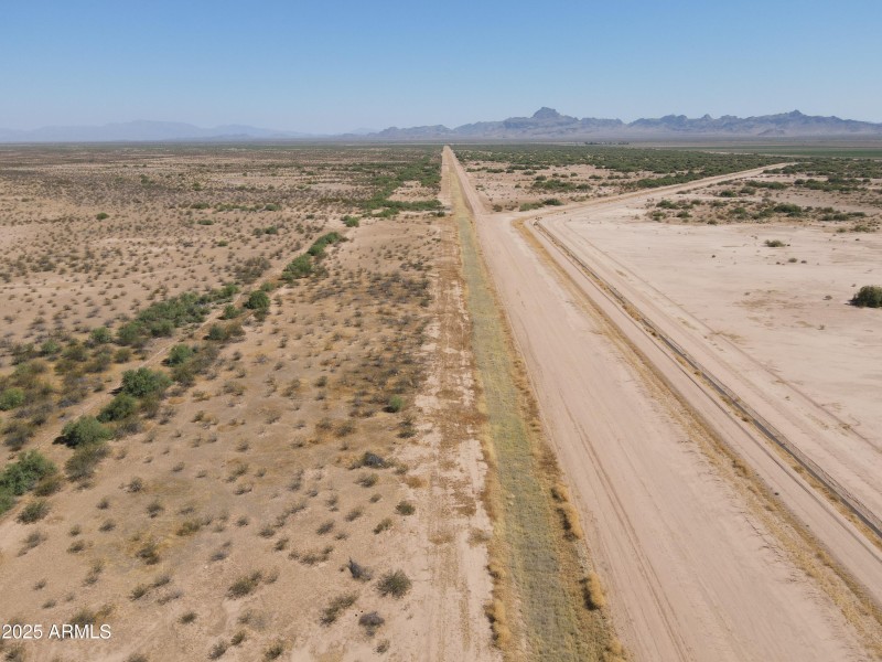 80, East view looking north