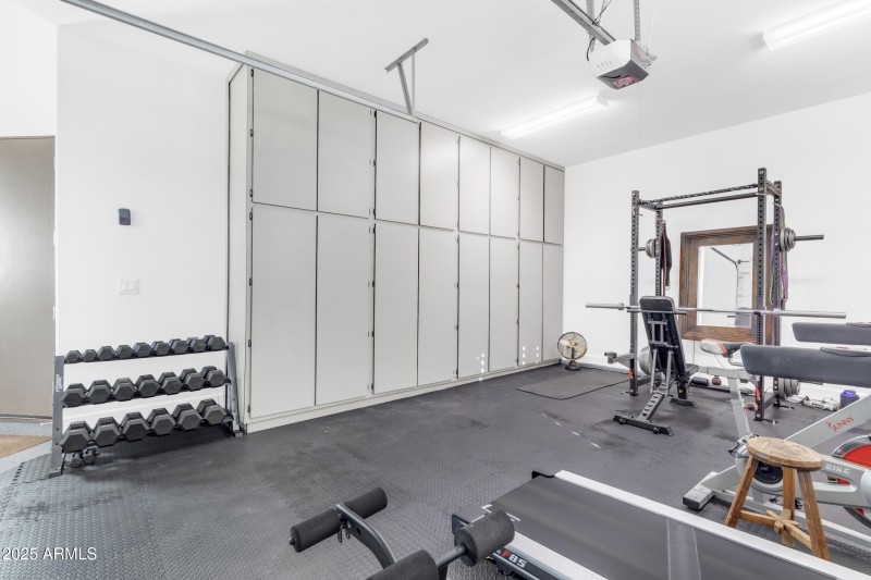 gym and storage