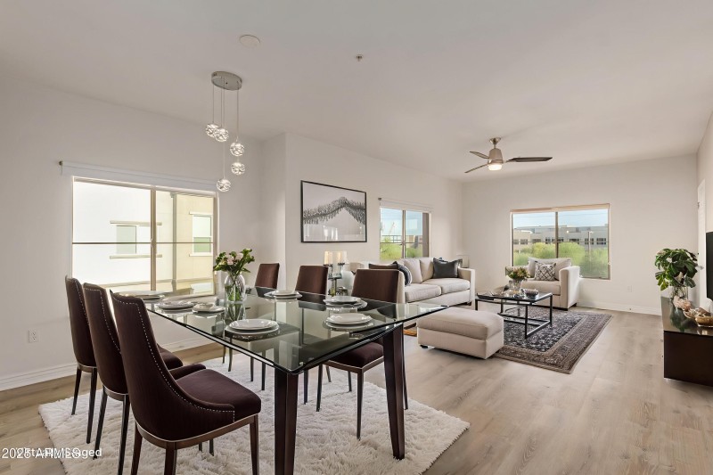 Generous great room area