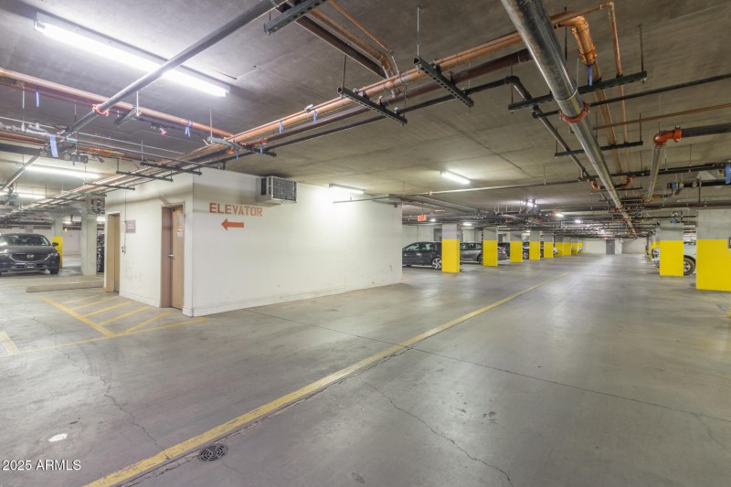 Parking near the elevator