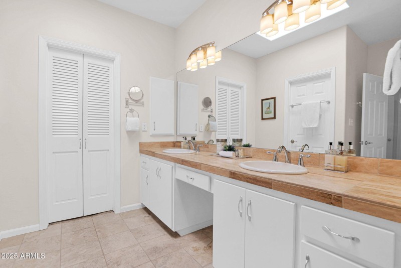 Elegant Primary Bath with Walk-In Closet