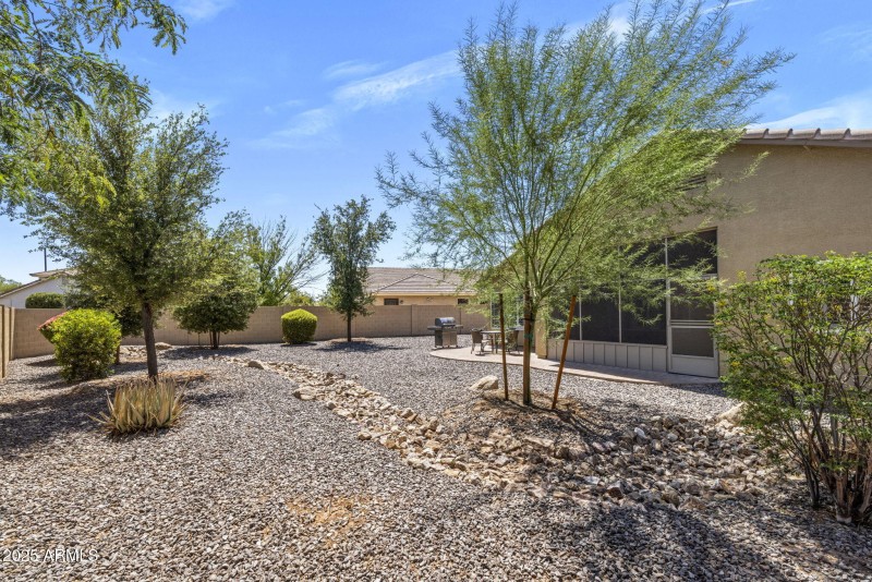 Large Backyard to East