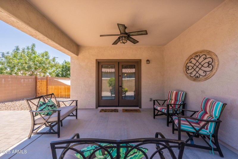 COVERED PATIO