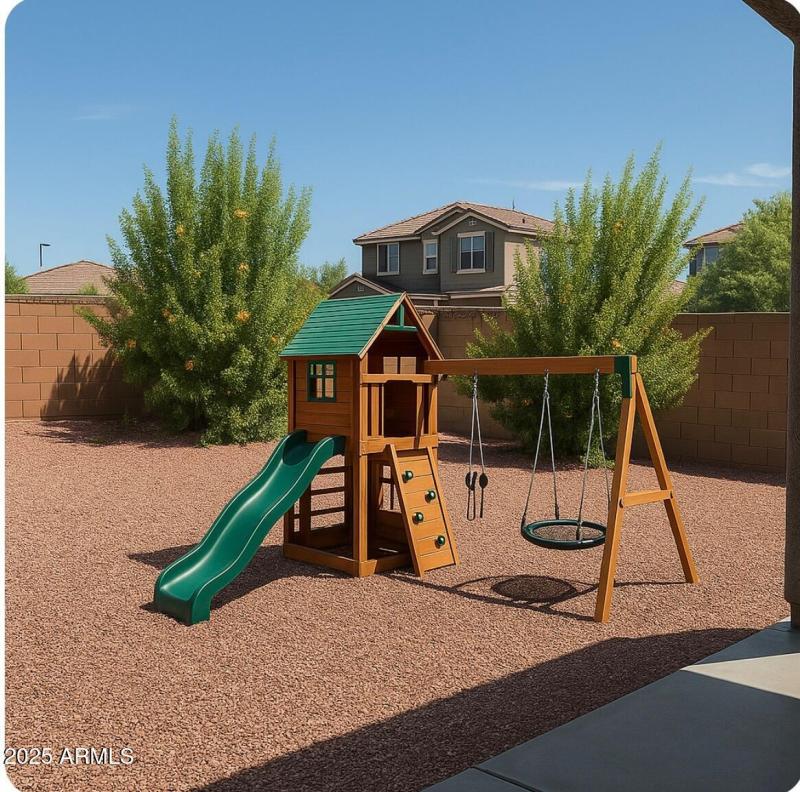 Backyard - virtual play equipement