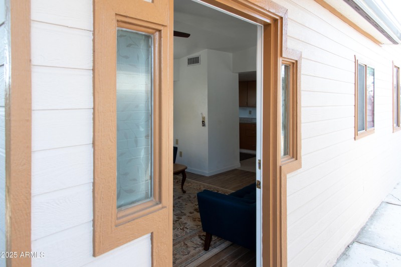 Back house entry