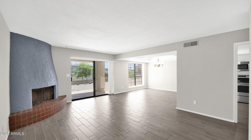 Main Living Space, Pation, Dining Area