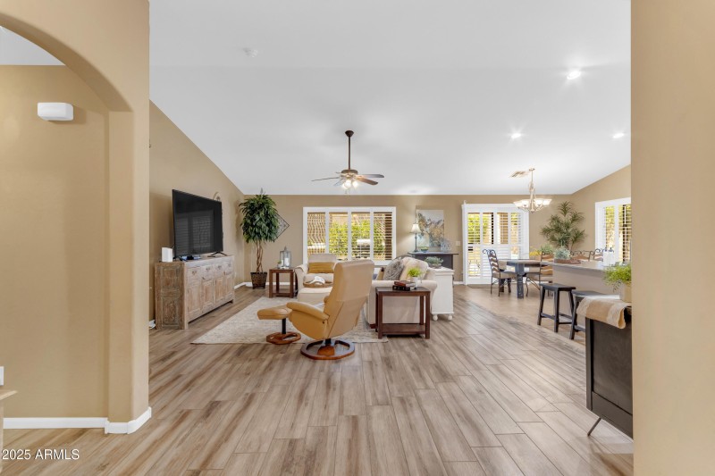 First steps as you walk in