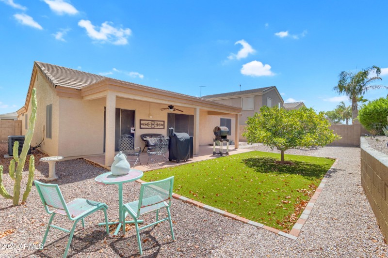 Enjoy your spacious yard