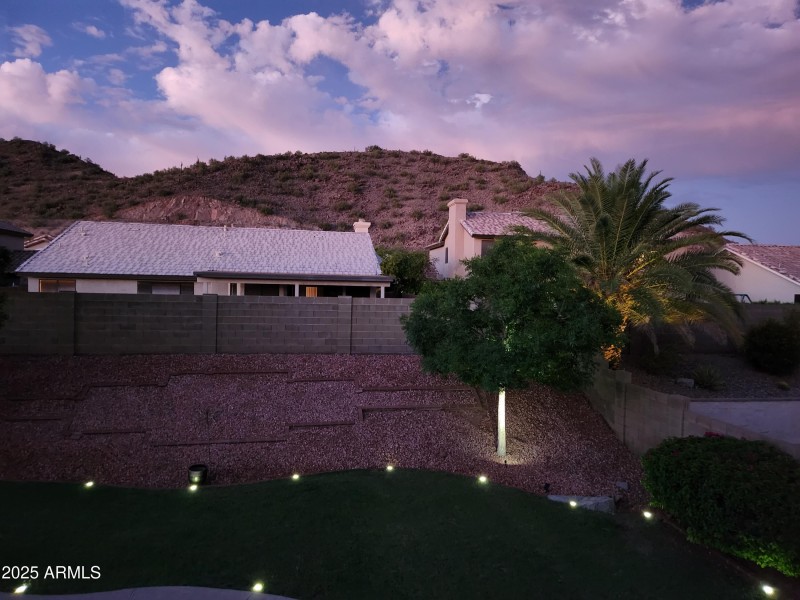 Mountain Views at Sunset