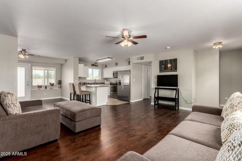 Living Room and Kitchen