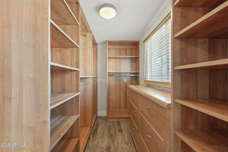 Primary Bedroom Custom Walk-In Closet